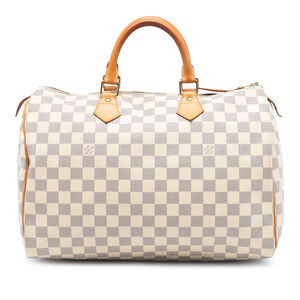 Pre-Loved Louis Vuitton Damier Azur Speedy 35